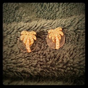 Betsy Johnson Palm Tree Studs